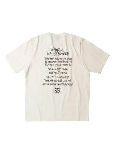 Stussy X Wales Bonner Ocean Song T-shirt In Neutral