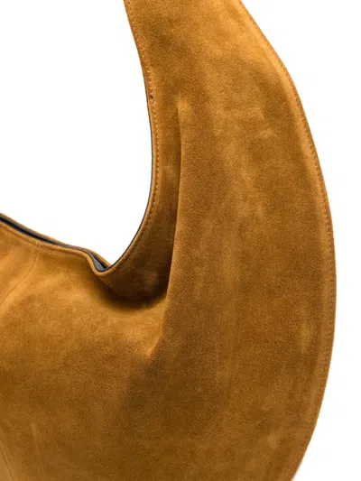 Maeden Suede Tote Bag In Brown