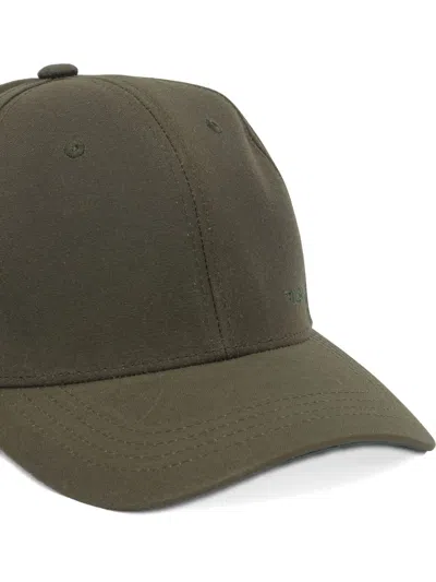 Filson Logo Baseball Cap In Green