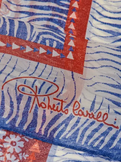 斑马纹真丝围巾