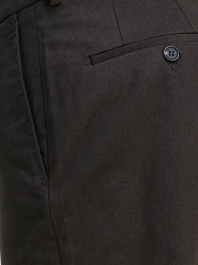 Incotex Pressed-crease Trousers In Green