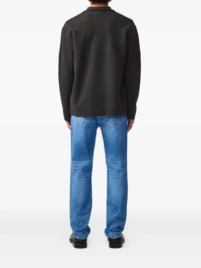 Nn07 Jonas Pocket Shirt In Gray