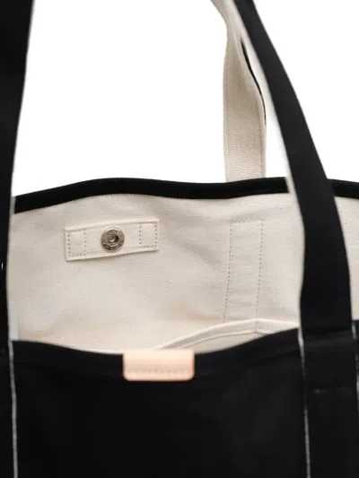 Porter-yoshida & Co Logo-patch Tote Bag In Black