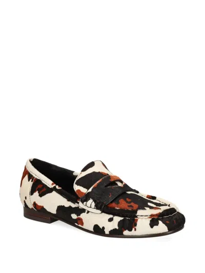 Bibi Lou Patterned Strap Loafers In Multi