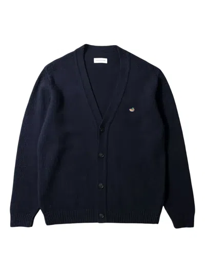 Dean Edmonds Buttoned Cardignan In Blue