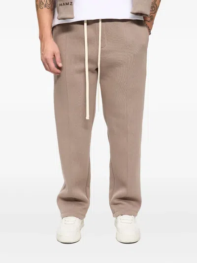 抽绳拼接运动裤