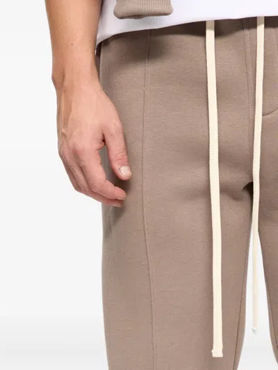 抽绳拼接运动裤