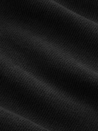 Nn07 Danny Ribbed Sweater In Black