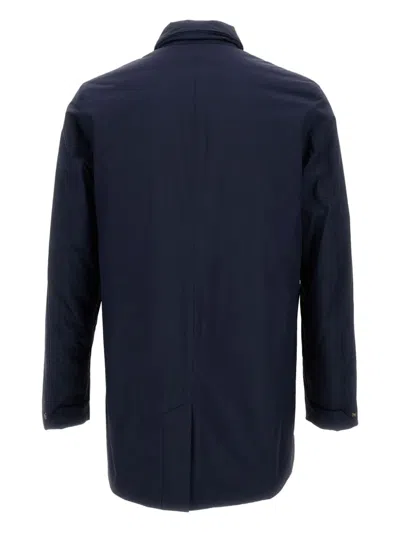 K-way Benny Warm Ottoman Jacket In Blue