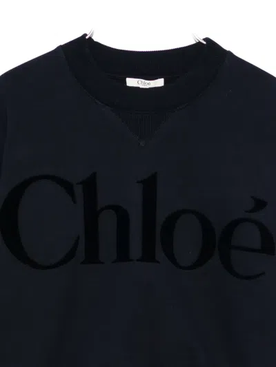 Chloé Chloè Kids Sweaters Blue In Blue