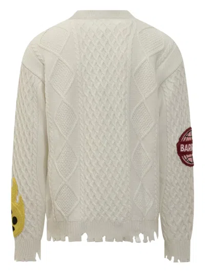 Barrow Appliqué Distressed Jumper In Multi