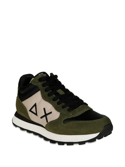 Sun 68 Sun68 Tom 2.0 Solid Mid Sneakers In Green