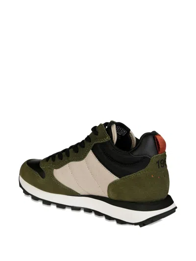 Sun 68 Sun68 Tom 2.0 Solid Mid Sneakers In Green