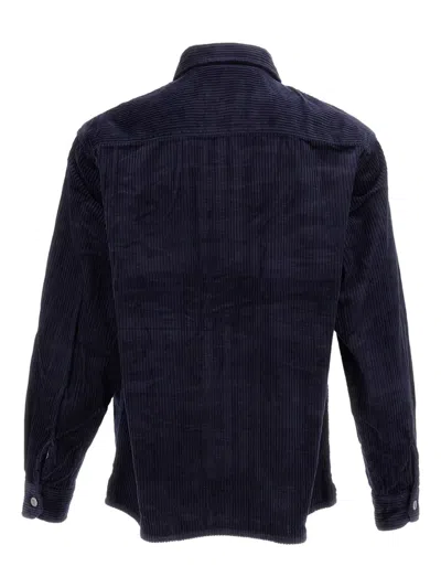 Carhartt Casual Corduroy Jacket Button Cuffs In Blue