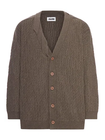 Magliano Edo Cashmere Cardigan In Brown