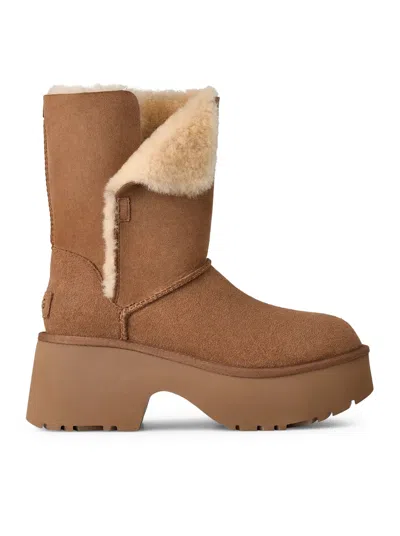 Ugg Chestnut Classic Esmee Boots In Brown