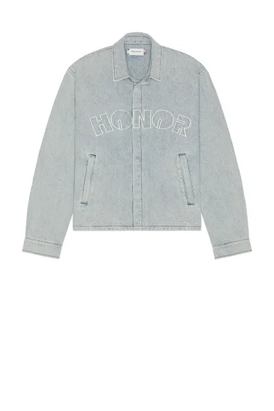 Honor The Gift Indigo Cover Shirt In Gray