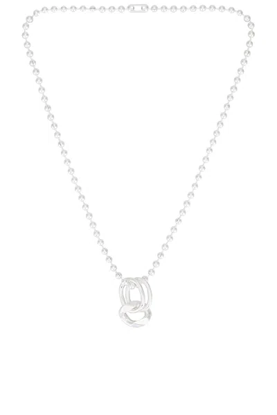 Martine Ali Travis Single Link Chain In Metallic