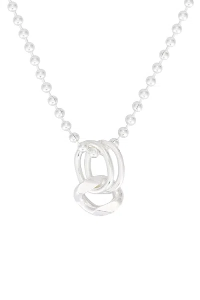 Martine Ali Travis Single Link Chain In Metallic