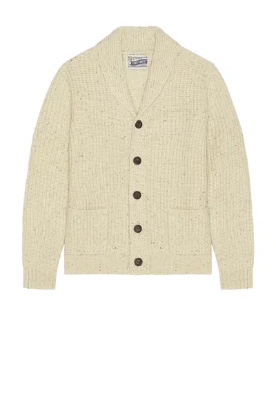 Schott Donegal Cardigan In White
