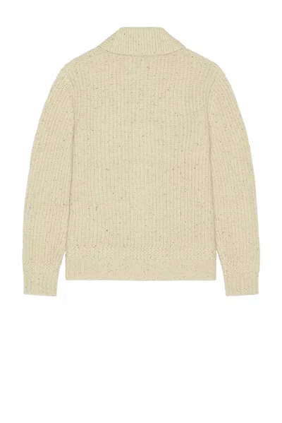 Schott Donegal Cardigan In White