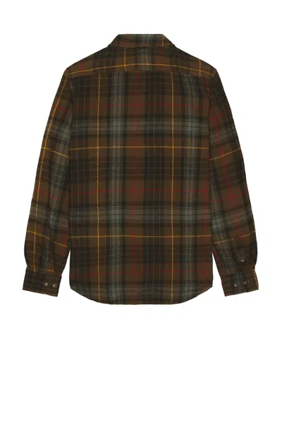 Schott Flannel In Green