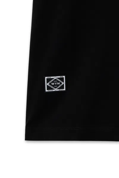 Wooyoungmi Logo Crew Neck T-shirt In Black