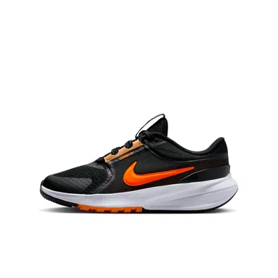 Nike Star Runner 5 Big Kids' Running Shoes In Black