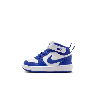 Nike Court Borough Mid 2 Baby/toddler Shoes In Blue