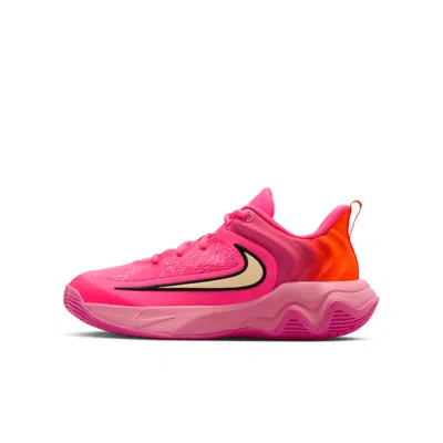 Nike Giannis Immortality 4 Big Kids' Basketball Shoes In Pink