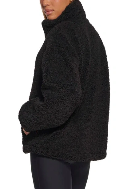 Levi's® Zip Front Teddy Jacket In Black