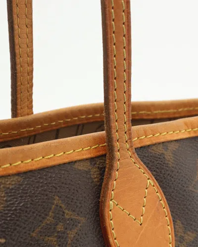 Pre-owned Louis Vuitton Monogram Neverfull Pm Bag In Brown