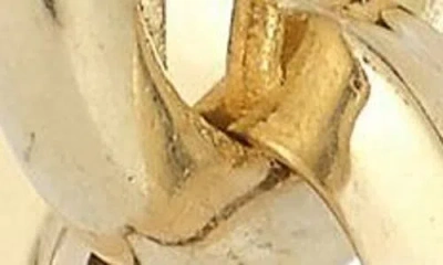 Ember Fine Jewelry 14k Yellow Gold Oval Drop Huggie Hoop Earrings In Gold