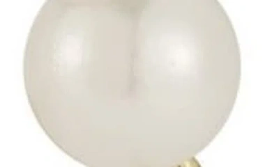 Ember Fine Jewelry 14k Yellow Gold Cultured Pearl Linear Drop Earrings In Gold