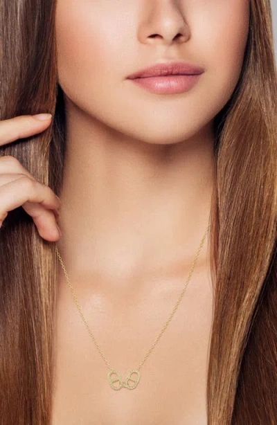 Ember Fine Jewelry 14k Gold Mariner Link Pendant Necklace In Gold