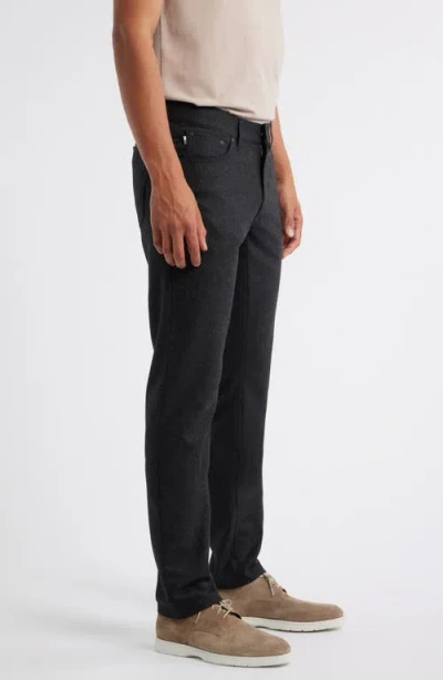 Brax Chuck Modern Fit Ceramica Flannel Five-pocket Pants In Gray