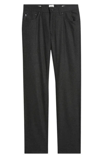 Brax Chuck Modern Fit Ceramica Flannel Five-pocket Pants In Gray