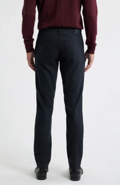 Brax Chuck Modern Fit Ceramica Flannel Five-pocket Pants In Blue