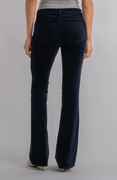 Kut From The Kloth Natalie Mid Rise Bootcut Corduroy Pants In Black