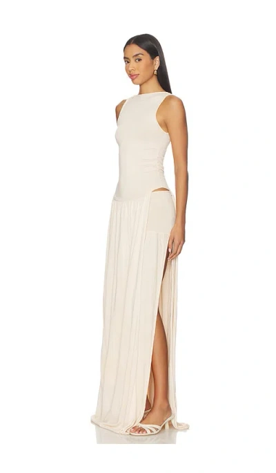 Aya Muse Echo Dress In Orange