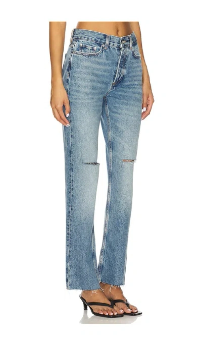 Anine Bing Bruno Straight Leg In Blue