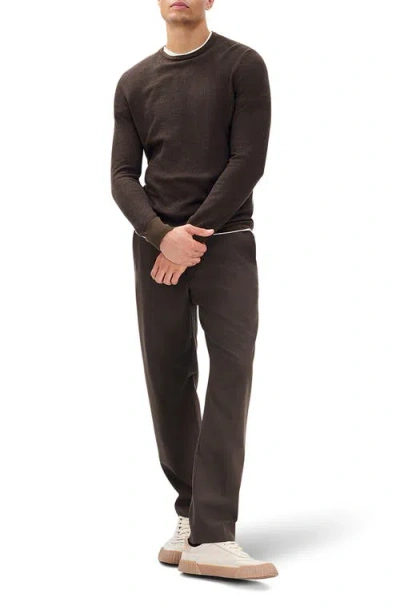 Rag & Bone Gregory Merino Wool Blend Sweater In Gray