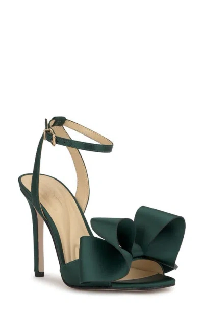 Jessica Simpson Women's Olivine Bow High-heel Stiletto Dress Sandals In Green
