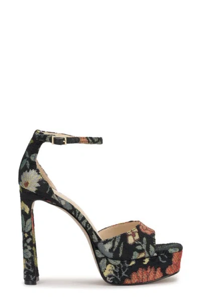 Jessica Simpson Telxia 2 Ankle Strap Platform Sandal In Multi