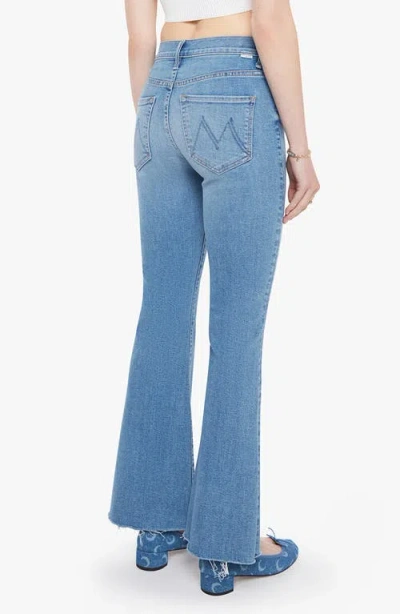 Mother Flared Jeans The Doozy Light Washed In Blue