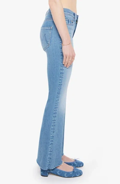 Mother Flared Jeans The Doozy Light Washed In Blue
