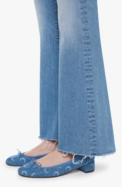 Mother Flared Jeans The Doozy Light Washed In Blue