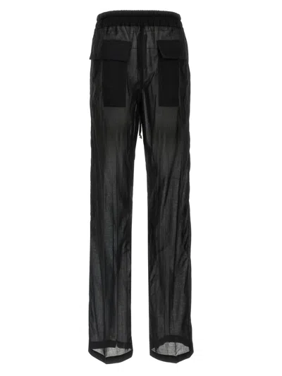 Rick Owens 'geth Belas' Drawstring Trousers In Black