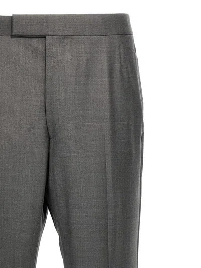 Thom Browne Strap Pants In Gray
