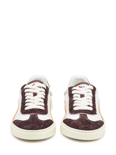 Dsquared2 Sporty Sneaker With Contrast Panel Design In White
